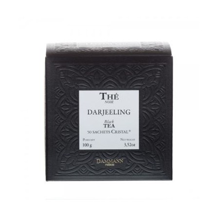 Thé noir - Darjeeling - 50 sachets cristal