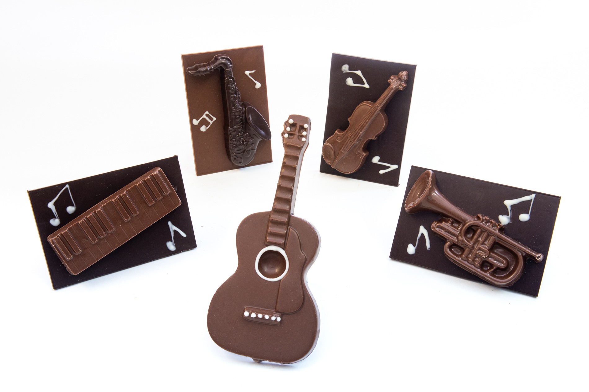Instruments de musique en chocolat - A Trianon